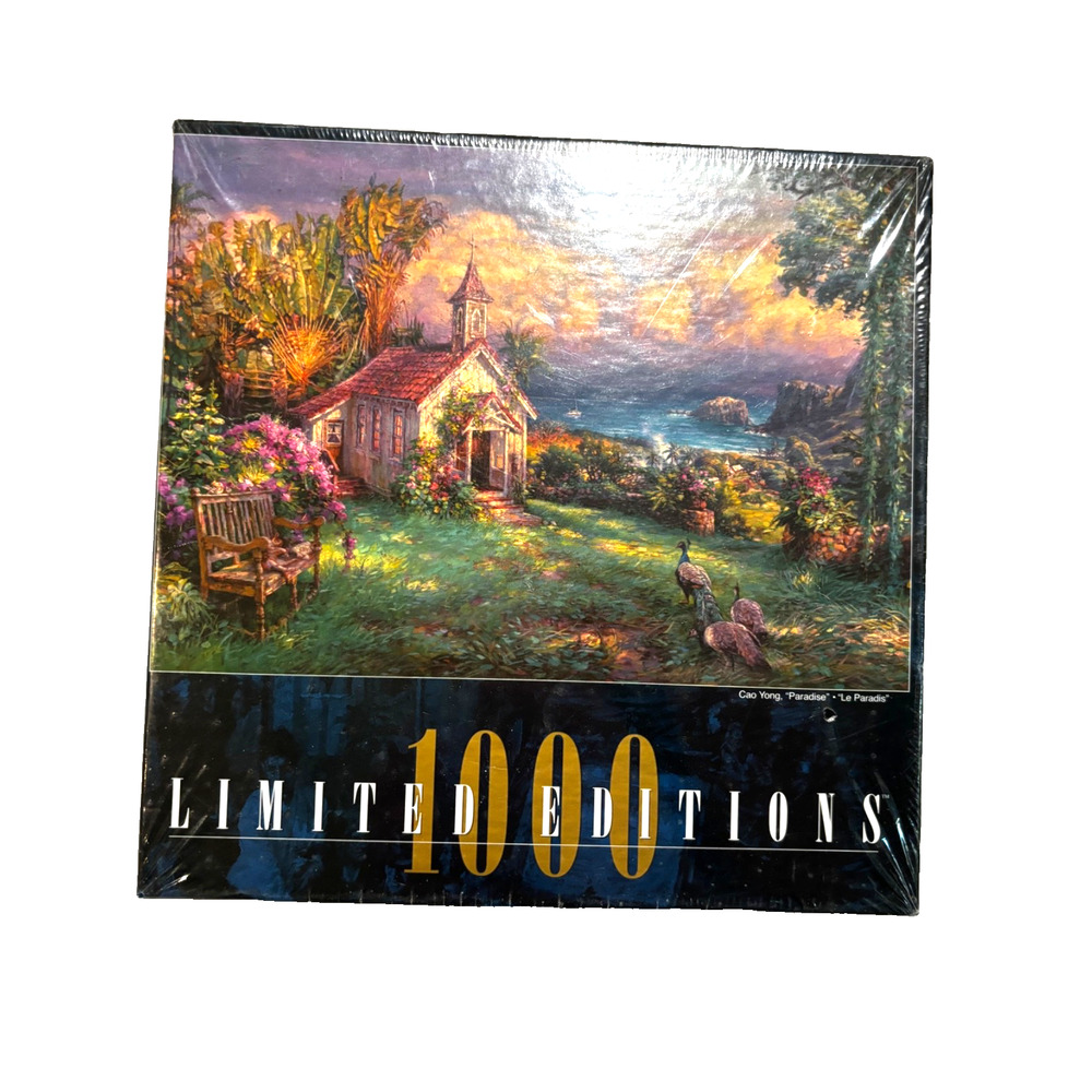 New Jigsaw Puzzle Rose Art Limited Edition 2004‎ Cao Young “Paradise “ 1000 pc